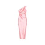 Solace London The Kira Maxi Dress in Pale Pink | Maxi Dresses | Luxury Shoes 