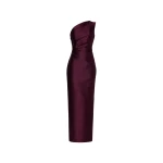 Solace London The Kira Maxi Dress in Raisin | Maxi Dresses | Luxury Shoes 