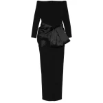 Solace London The Kori Maxi Dress in Black | Maxi Dresses | Luxury Shoes 