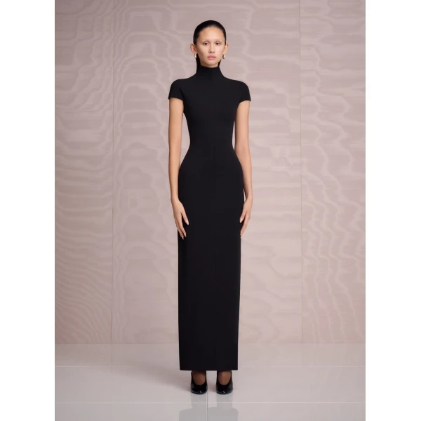Solace London The Lang Maxi Dress in Black
