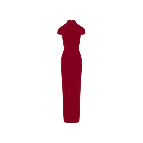 Solace London The Lang Maxi Dress in Ruby | Maxi Dresses | Luxury Shoes 