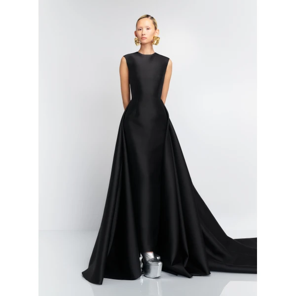 Solace London The Larsen Maxi Dress in Black