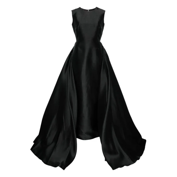 Solace London The Larsen Maxi Dress in Black | Maxi Dresses | Luxury Shoes 