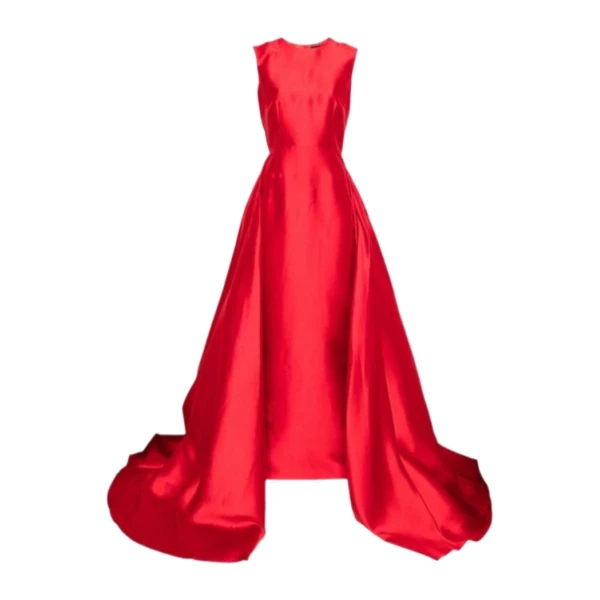 The Larsen Maxi Dress in Red