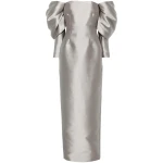 Solace London The Laylah Maxi Dress in Pewter | Maxi Dresses | Luxury Shoes 