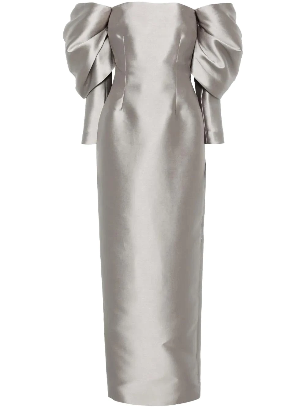 Solace London The Laylah Maxi Dress in Pewter Solace London The Laylah Maxi Dress in Pewter | Maxi Dresses | Luxury Shoes