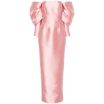Solace London The Laylah Maxi Dress in Putty Pink | Maxi Dresses | Luxury Shoes 
