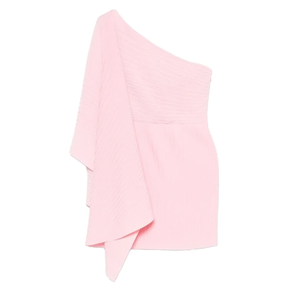 Solace London The Layne Mini Dress in Powder Pink | Mini Dresses | Luxury Shoes 