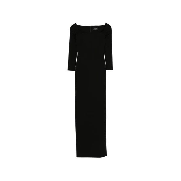 Solace London The Lolita Maxi Dress in Black | Maxi Dresses | Luxury Shoes 