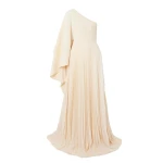 Solace London The Maci Maxi Dress in Alabaster | Maxi Dresses | Luxury Shoes 