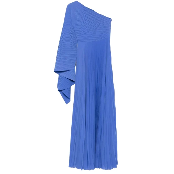 Solace London The Maci Maxi Dress in Iris Blue | Maxi Dresses | Luxury Shoes 