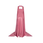 Solace London The Mae Maxi Dress in Dark Rose | Maxi Dresses | Luxury Shoes 