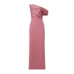 Solace London The Magda Maxi Dress in Dark Rose | Maxi Dresses | Luxury Shoes 