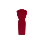 Solace London The Mansfield Midi Dress in Ruby | Midi Dresses | Luxury Shoes 