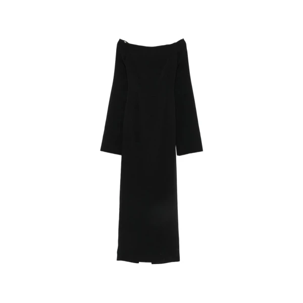 Solace London The Marcella Maxi Dress in Black | Maxi Dresses | Luxury Shoes 