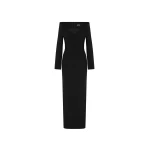 Solace London The Martine Maxi Dress in Black | Maxi Dresses | Luxury Shoes 