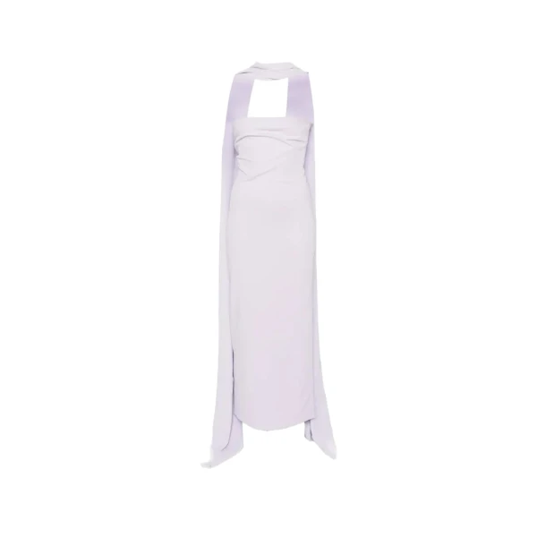 The Martine Midaxi Dress in Lavender