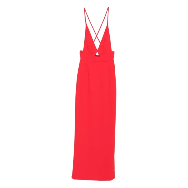 Solace London The Milly Maxi Dress in Red | Maxi Dresses | Luxury Shoes 