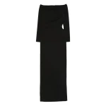 Solace London The Mircea Maxi Dress in Black | Maxi Dresses | Luxury Shoes 