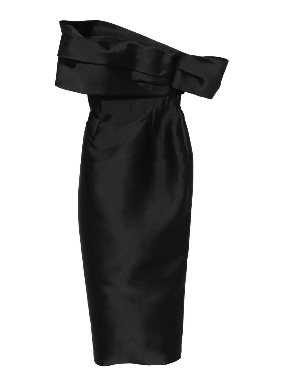 Solace London The Mirla Midaxi Dress in Black Solace London The Mirla Midaxi Dress in Black | Midi Dresses | Luxury Shoes