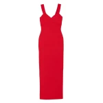 Solace London The Nalani Maxi Dress in Red | Maxi Dresses | Luxury Shoes 