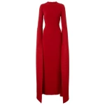 Solace London The Naomi Maxi Dress in Ruby | Maxi Dresses | Luxury Shoes 