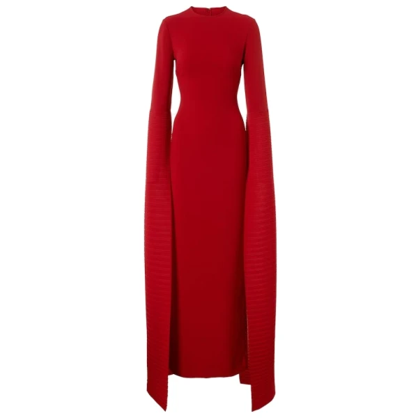 The Naomi Maxi Dress in Ruby