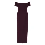 Solace London The Nile Maxi Dress in Plum | Maxi Dresses | Luxury Shoes 