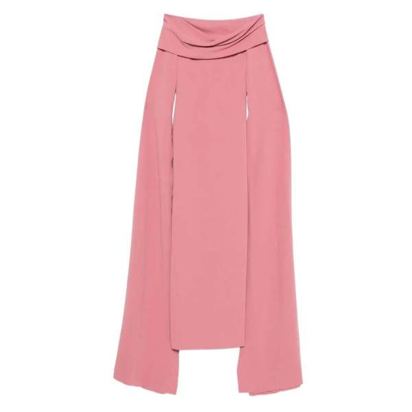 Solace London The Nuri Maxi Dress in Peony Pink | Maxi Dresses | Luxury Shoes 