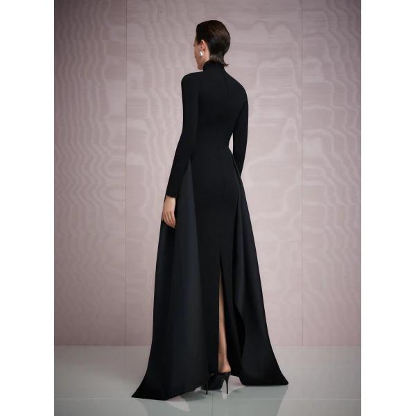 Solace London The Olivia Maxi Dress in Black