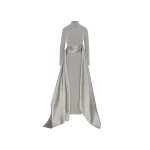 Solace London The Olivia Maxi Dress in Pewter | Maxi Dresses | Luxury Shoes 