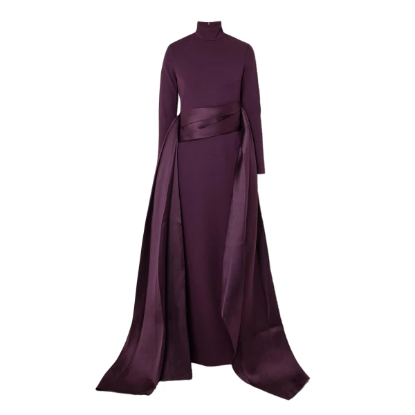 The Olivia Maxi Dress in Plum