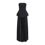 Solace London The Oriana Maxi Dress in Black | Maxi Dresses | Luxury Shoes 