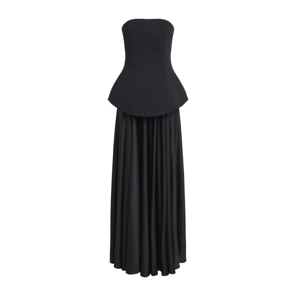 Solace London The Oriana Maxi Dress in Black | Maxi Dresses | Luxury Shoes 