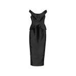 Solace London The Pieta Maxi Dress in Black | Maxi Dresses | Luxury Shoes 