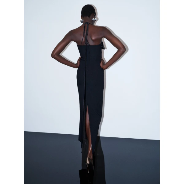 Solace London The Reynolds Maxi Dress in Black
