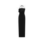 Solace London The Reynolds Maxi Dress in Black | Maxi Dresses | Luxury Shoes 
