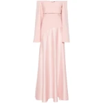 Solace London The Rina Maxi Dress in Camellia Pink | Maxi Dresses | Luxury Shoes 