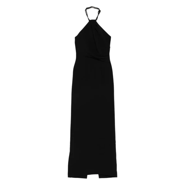 The Riva Maxi Dress in Black and Jet