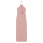 Solace London The Riva Maxi Dress in Cocoa | Maxi Dresses | Luxury Shoes 