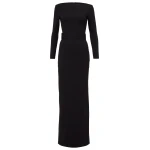 Solace London The Sabina Maxi Dress in Black | Maxi Dresses | Luxury Shoes 