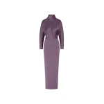 Solace London The Sedgewick Maxi Dress in Acai | Maxi Dresses | Luxury Shoes 