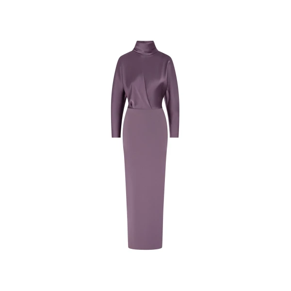 Solace London The Sedgewick Maxi Dress in Acai | Maxi Dresses | Luxury Shoes 