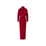 Solace London The Sedgewick Maxi Dress in Ruby | Maxi Dresses | Luxury Shoes 