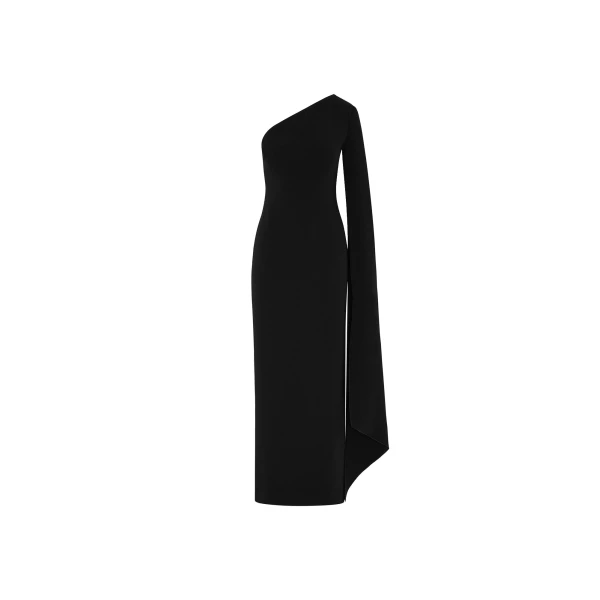 The Seldon Maxi Dress in Black
