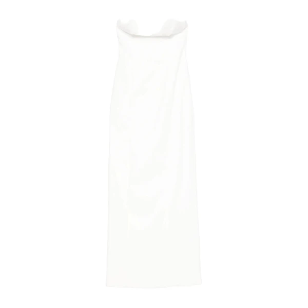 Solace London The Senna Maxi Dress in Cream | Maxi Dresses | Luxury Shoes 