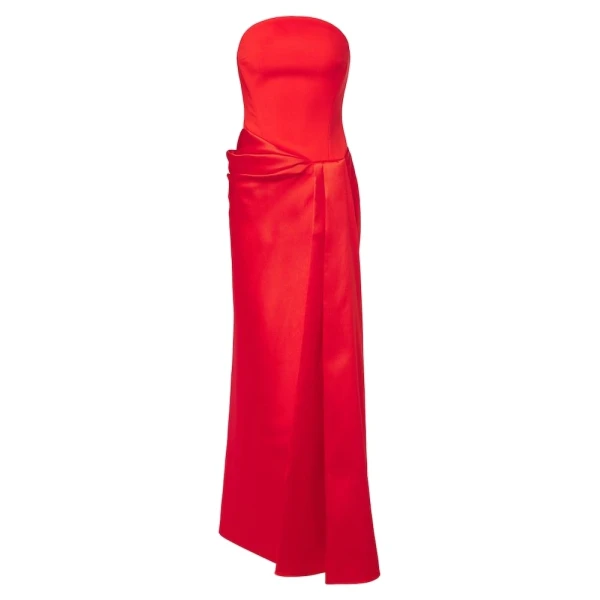 Solace London The Seri Maxi Dress in Scarlet | Maxi Dresses | Luxury Shoes 