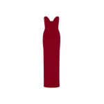 Solace London The Sommer Maxi Dress in Ruby | Maxi Dresses | Luxury Shoes 
