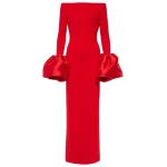 Solace London The Talia Maxi Dress in Red | Maxi Dresses | Luxury Shoes 