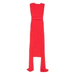 Solace London The Tavia Maxi Dress in Red | Maxi Dresses | Luxury Shoes 